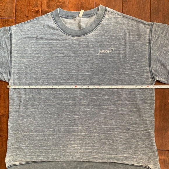 Blue-grey Free People Intimately oversized tee - Picture 3 of 8